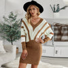 Winter Slim Mid Length Sweater Dress