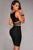 Sexy Bandage Jurk - Mouwloze Bodycon Jurk voor Dames