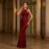 Elegante Pailletten Fishtail Jurk - Mermaid Gala Avondjurk