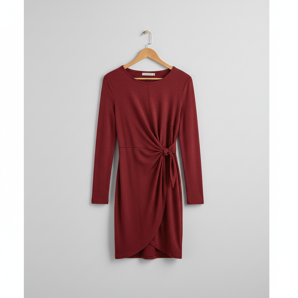 A-lijn met jurk met lange mouwen