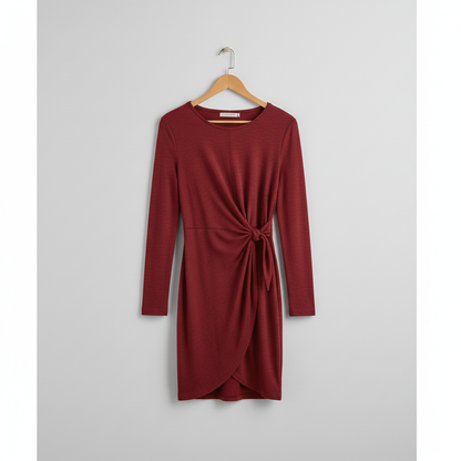 A-lijn met jurk met lange mouwen