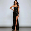 Glamorous One-Shoulder Pailletten Avondjurk