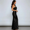 Glamorous One-Shoulder Pailletten Avondjurk