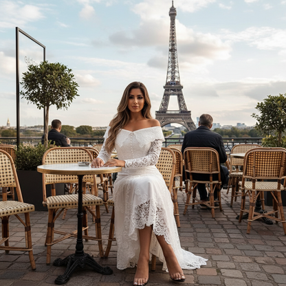 Witte jurk - Parijs