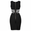 Sexy Bandage Jurk - Mouwloze Bodycon Jurk voor Dames