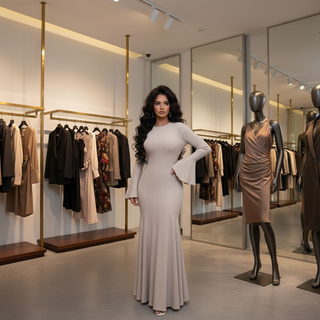 Mermaid jurk - luxe boutique