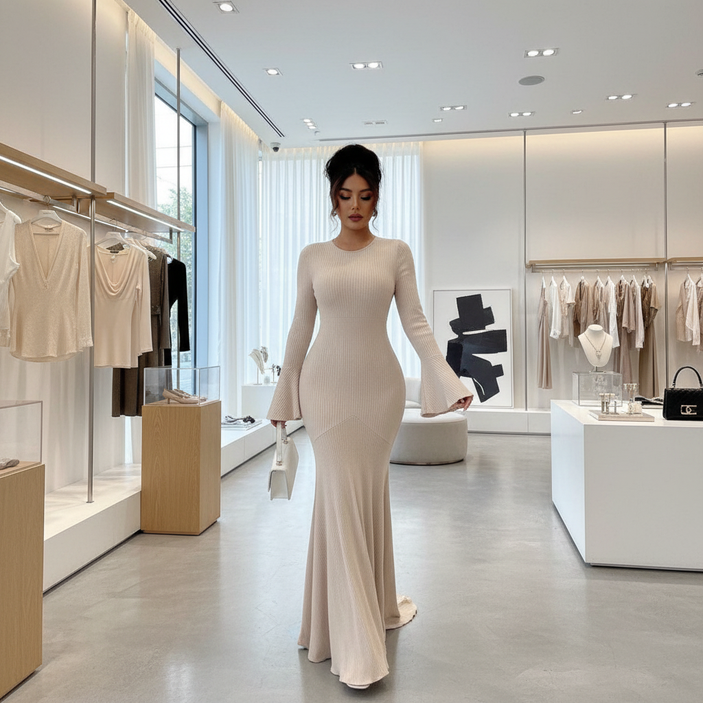 Mermaid jurk - moderne boutique